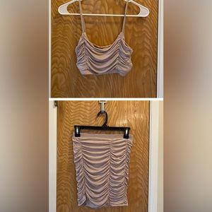 Nina's Fashion Taupe Set